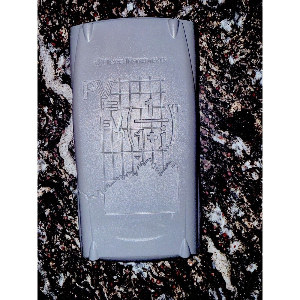 Texas Instruments BA II PLUS Financial Handheld Works Case - Picture 3 of 10